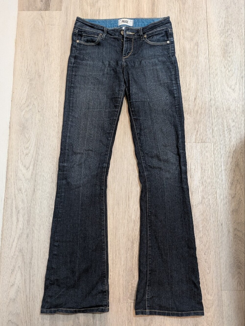 PAIGE Skyline Boot Dark Wash Flare Jeans - Size 25